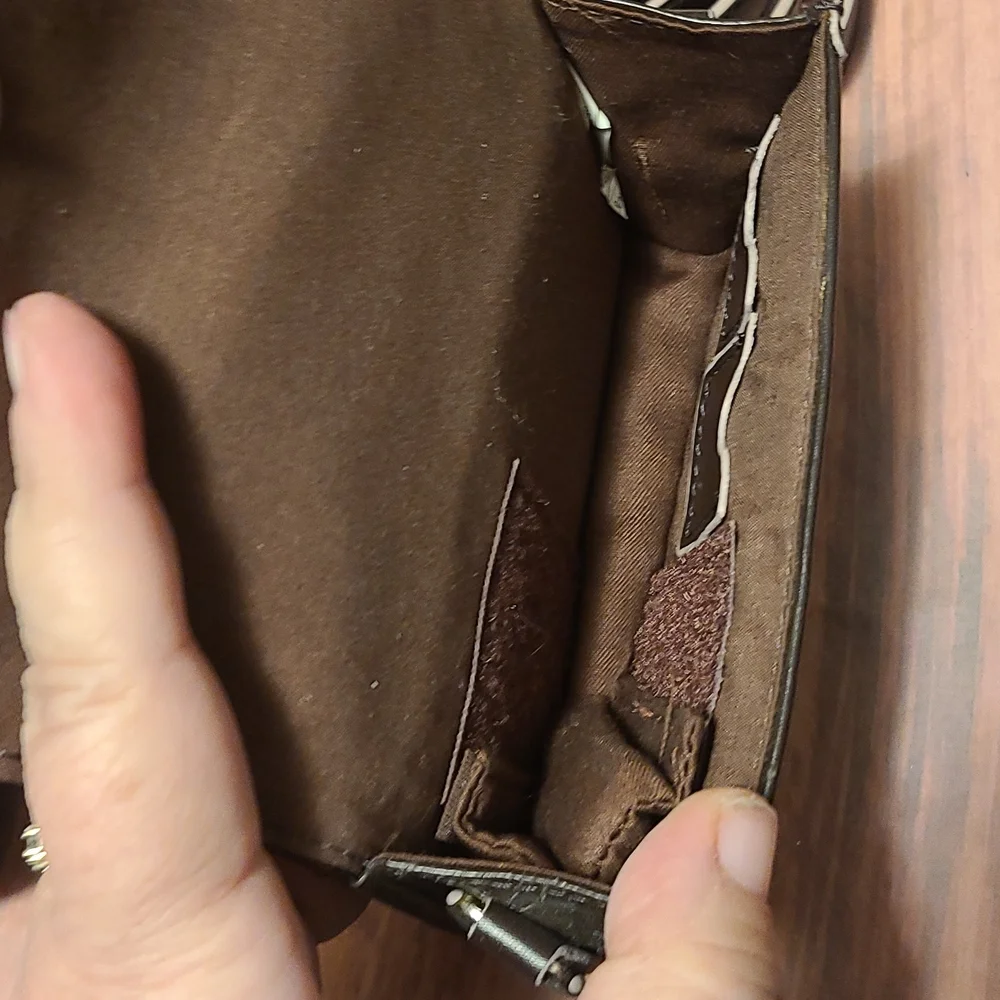 Brown Camera Case with Cross Body Strap NWOT